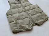 80s Eddie Bauer Quilting Puffer Vest 42 Ivory