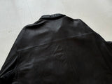 90s Polo Ralph Lauren Leather SwingTop Jacket XL Black