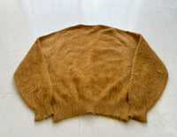 60s cepner Mohair Cardigan M GoldenBrown