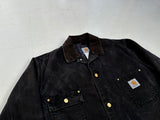 90s Carhartt Chore Coat 44 Black