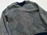 60s THANE Diamonds Mohair Sweater XL Navy