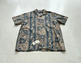 90s Deadstock Polo Ralph Lauren ANDY CAMP Striped Paisley Loop Shirt L