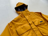 90s PATAGONIA Skanorak Pull Over Parkar M Yellow