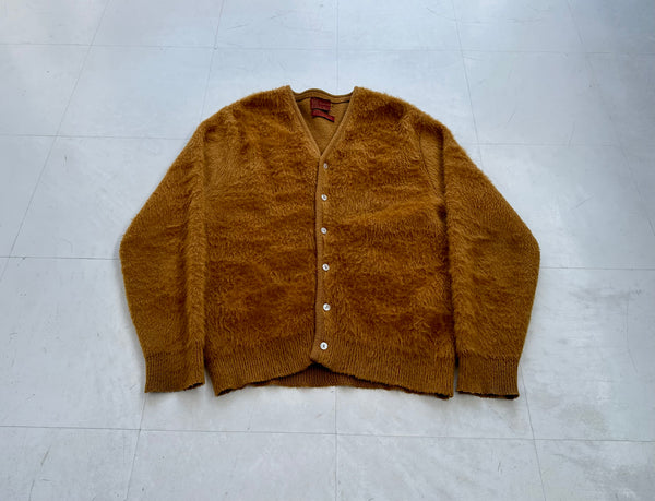 60s Sears Mohair Cardigan GoldenBrown