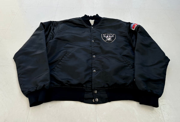 STARTER NFL RAIDERS Varsity Jacket L Black