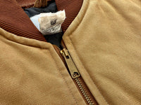 Carhartt Canvas Duck Vest XL Tall Brown