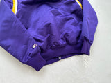 Los Angeles Lakers Nylon Varsity Jacket L Purple