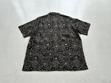 90s Polo Ralph Lauren CLAYTON Black Flower Shirt L