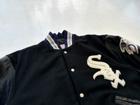 GENUINE MERCHANDISE CHICAGO WHITE SOX Varsity Jacket Black