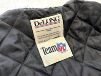 DeLONG NFL RAIDERS Varsity Jacket L Black