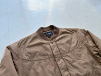 80s Derby Of San Francisco Derby Jacket M LightBrown