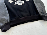 CHALK LINE Los Angeles KINGS Varsity Jacket L Black