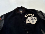 CHALK LINE Los Angeles KINGS Varsity Jacket L Black