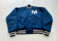 STARTER MLB NY YANKEES Varsity Jacket L Navy