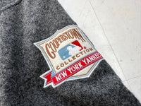 COOPERSTOWN COLLECTION MLB NY YANKEES Varsity Jacket L Gray