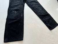 Carhartt Double Knee Pants 34x34 Black N9