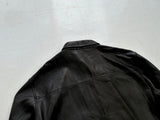 90s Polo Ralph Lauren Leather SwingTop Jacket XL Black