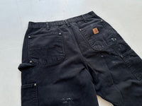 Carhartt Double Knee Pants 34x34 Black N9