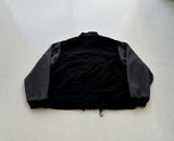 90s Eddie Bauer Fleece Wading Jacket XL Black