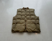 80s Eddie Bauer Quilting Puffer Vest 46 Ivory