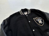 DeLONG NFL RAIDERS Varsity Jacket L Black