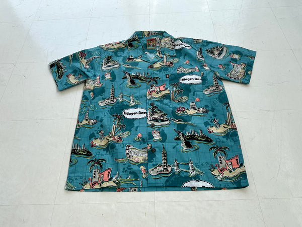 90s Haagen Dazs Hawaiian Shirt – NO BURCANCY