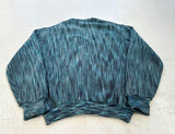 60s Munsingwear slab Mohair Cardigan M Turquoise