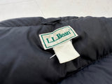 90s L.L.Bean Puffer Vest Black