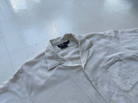 90s Polo RalphLauren CLAYTON Loop Shirt L OffWhite