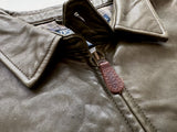 90s Polo Ralph Lauren Leather SwingTop Jacket XL MossGreen