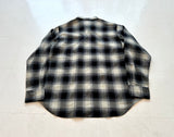 90s Polo Ralph Lauren Shadow Plaid Western Shirt XL Black & White