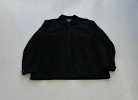 90s Polo Ralph Lauren Suede Leather Jacket XL Black