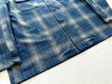 90s Pendleton ShadowPlaid Board Shirt XL Navy