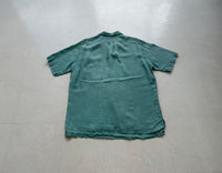 90s Polo RalphLauren CALDWELL Loop Shirt M Turquoise