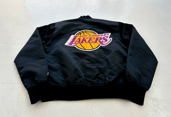 STARTER NBA LAKERS Varsity Jacket L Black