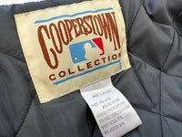 COOPERSTOWN COLLECTION MLB NY YANKEES Varsity Jacket L Gray