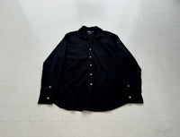 90s Polo RalphLauren Bradford L/S Shirt XL Black