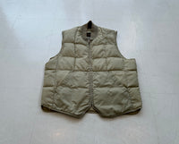 80s Eddie Bauer Quilting Puffer Vest 42 Ivory