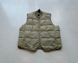 80s Eddie Bauer Quilting Puffer Vest 42 Ivory