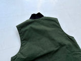 Carhartt Canvas Duck Vest L ForestGreen