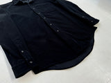 90s Polo Ralph Lauren LOWELL SPORT Corduroy Shirt L Black