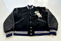 GENUINE MERCHANDISE CHICAGO WHITE SOX Varsity Jacket Black