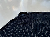 90s Polo RalphLauren CLAYTON PolkaDot Rayon Loop Shirt XL