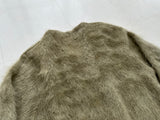 50s McGregor PowderSnow Mohair Sweater M SilverGray