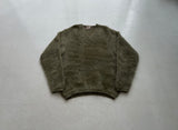 50s McGregor PowderSnow Mohair Sweater M SilverGray