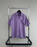 90s Polo RalphLauren CALDWELL Lavender Loop Shirt M