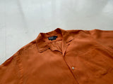 90s Polo RalphLauren CALDWELL Loop Shirt L HermesOrange