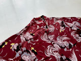 50s Williams&Suns Rooster Hawaiian Shirt L