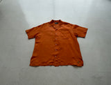 90s Polo RalphLauren CALDWELL Loop Shirt L HermesOrange