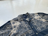 90s Polo RalphLauren VINTAGE CALDWELL Cross Paisley Shirt XL